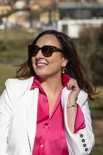 Sluneční brýle Icona Papaja od OptikDoDomu s polarizační hnědá čočka