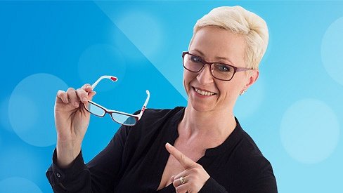 Pro multifokální brýle jsou vhodnější obruby s větší očnicí