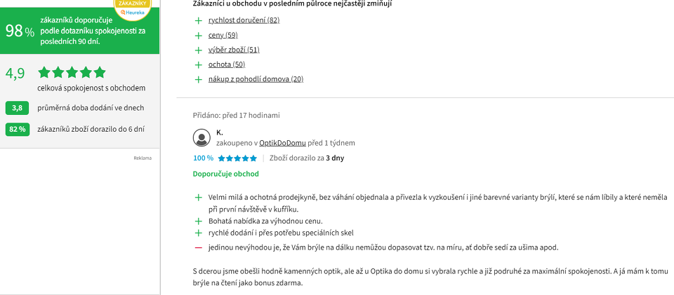 recenze OptikDoDomu