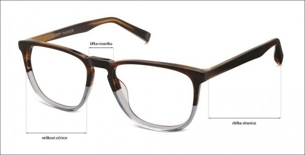 jak správně vybrat velikost brýlí