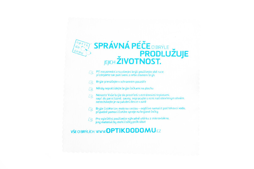 Hadřík na čištění brýlí