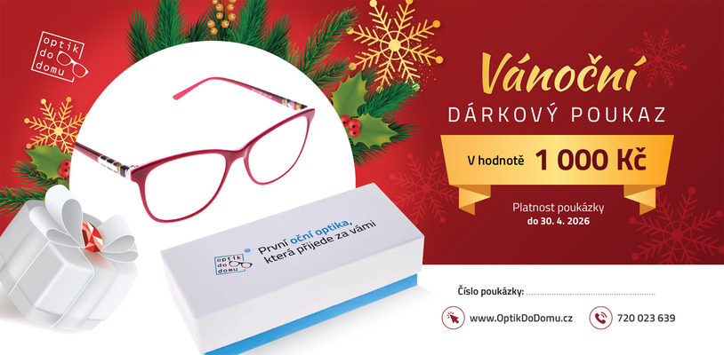 Vánoční dárkový poukaz 1000