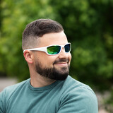 Icona Fire white - polar (zelené zrcadlo) - 1